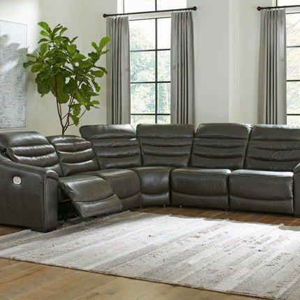 Center Line - Power Recliner Sectional - Tony's Home Furnishings