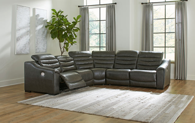 Center Line - Power Recliner Sectional - Tony's Home Furnishings