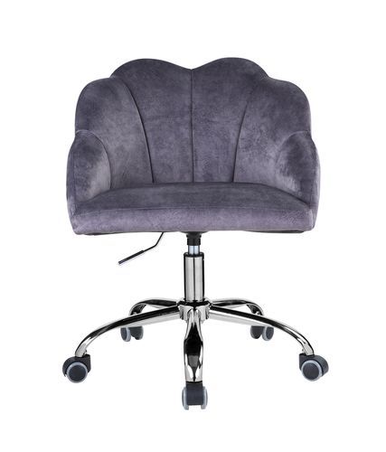 Rowse - Office Chair - Gray, Dark - Tony's Home Furnishings