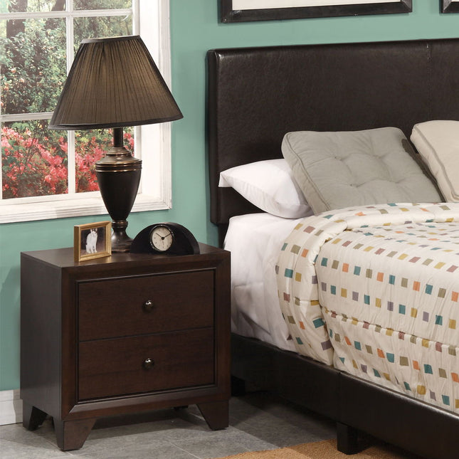 Madison - Nightstand - Espresso - Tony's Home Furnishings