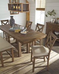 Thumbnail for Moriville - Rectangular Dining Table Set - Counter Height - Tony's Home Furnishings