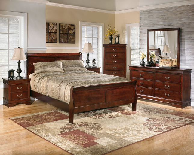 Alisdair - Dresser, Mirror, Sleigh Bed - Tony's Home Furnishings