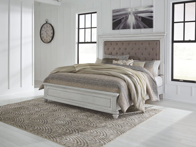 Kanwyn - Upholstered Panel Bed - Tony's Home Furnishings