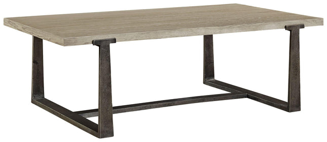 Dalenville - Gray - Rectangular Cocktail Table Signature Design by Ashley® 