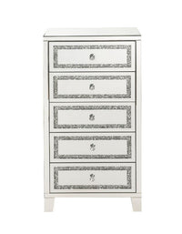 Thumbnail for Noor - Cabinet - Mirrored & Faux Diamonds Inlay - Tony's Home Furnishings