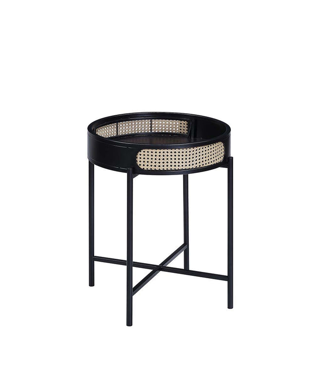 Colson - End Table - Black Finish - 24" - Tony's Home Furnishings