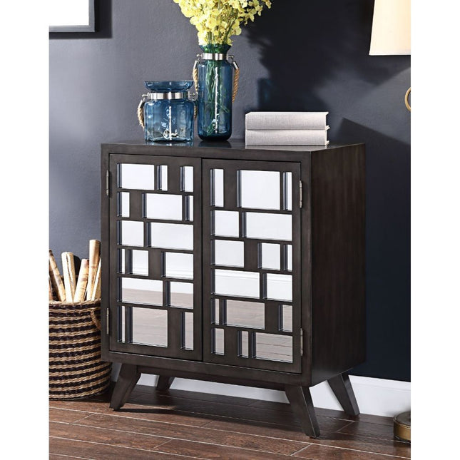 Melville - Accent Table - Dark Gray-Oak - Tony's Home Furnishings