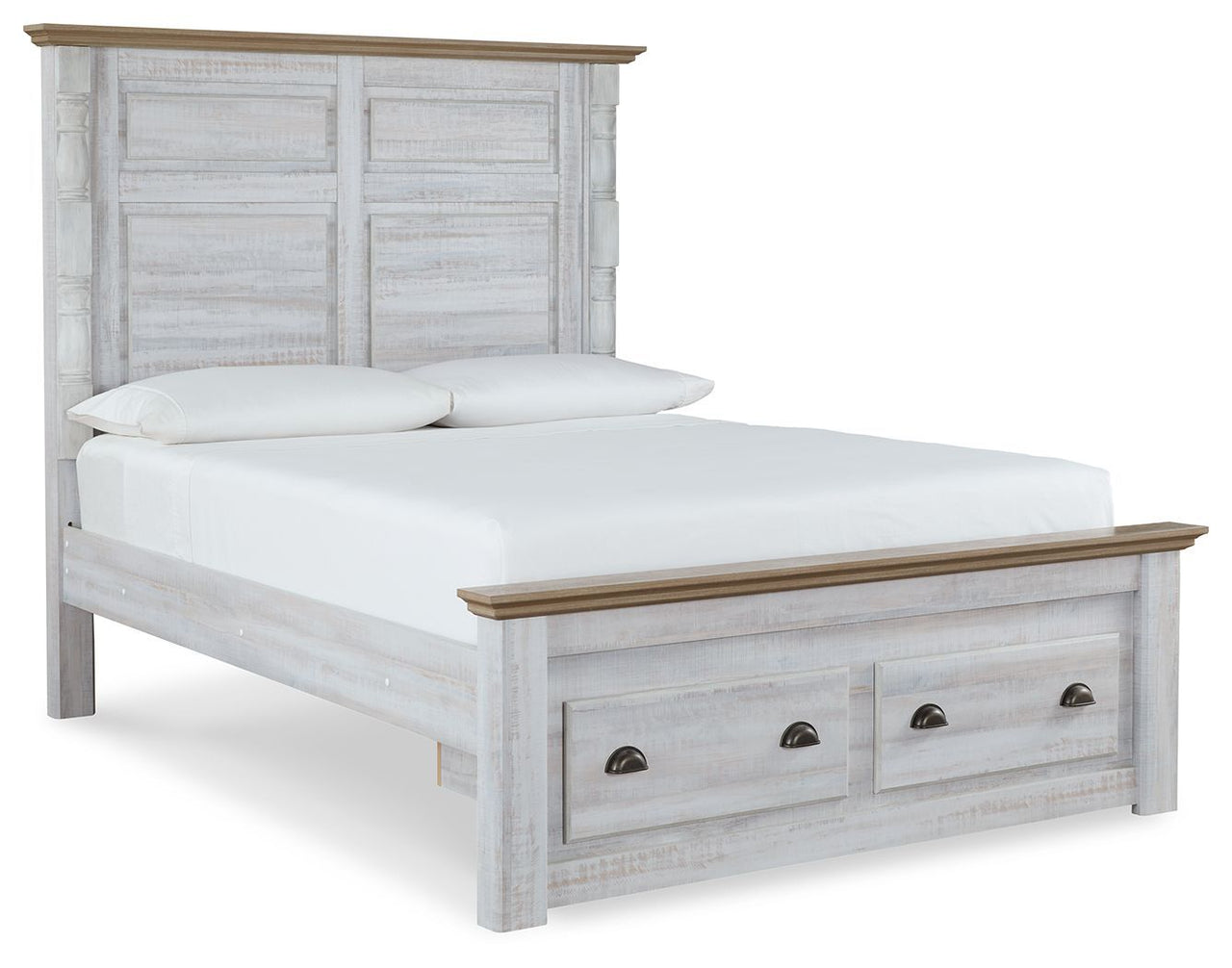 Haven Bay - Panel Storage Bed - Tony's Home Furnishings
