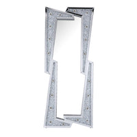 Noralie - Accent Floor Mirror - Pearl Silver - Wood - 63