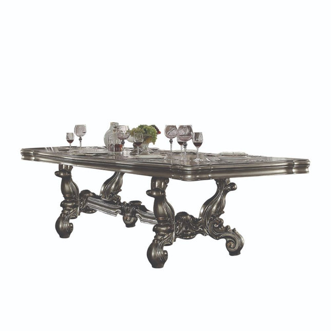 Versailles - Dining Table - Antique Platinum - 32" - Tony's Home Furnishings