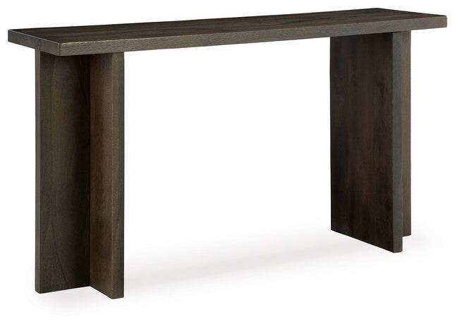 Jalenry - Grayish Brown - Console Sofa Table - Tony's Home Furnishings