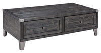 Thumbnail for Todoe - Dark Gray - Lift Top Cocktail Table Tony's Home Furnishings Furniture. Beds. Dressers. Sofas.