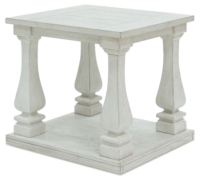 Arlendyne - Antique White - Rectangular End Table Signature Design by Ashley® 