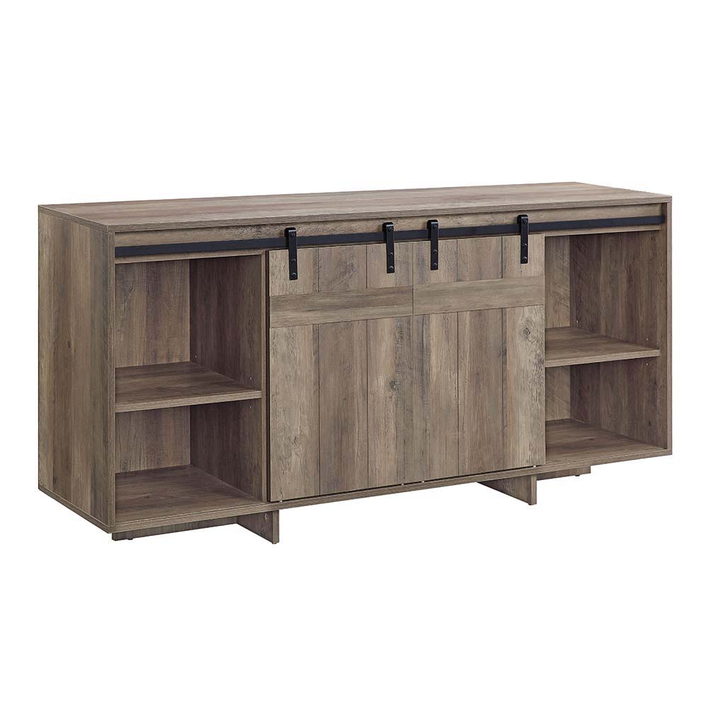 Bellarosa - TV Stand - Gray Washed - Wood - Tony's Home Furnishings