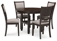 Thumbnail for Langwest - Brown - Dining Room Table Set (Set of 5) - Tony's Home Furnishings