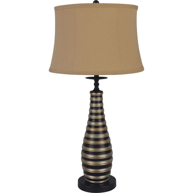 Luka - Table Lamp (Set of 2) - Beige - 13" - Tony's Home Furnishings