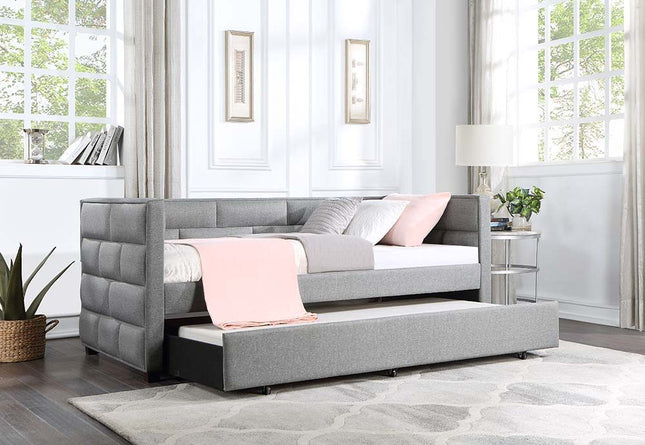 Ebbo - Daybed - Gray Fabric - Tony's Home Furnishings