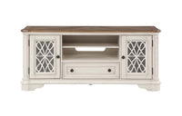 Thumbnail for Florian - TV Stand - Oak & Antique White Finish - Tony's Home Furnishings