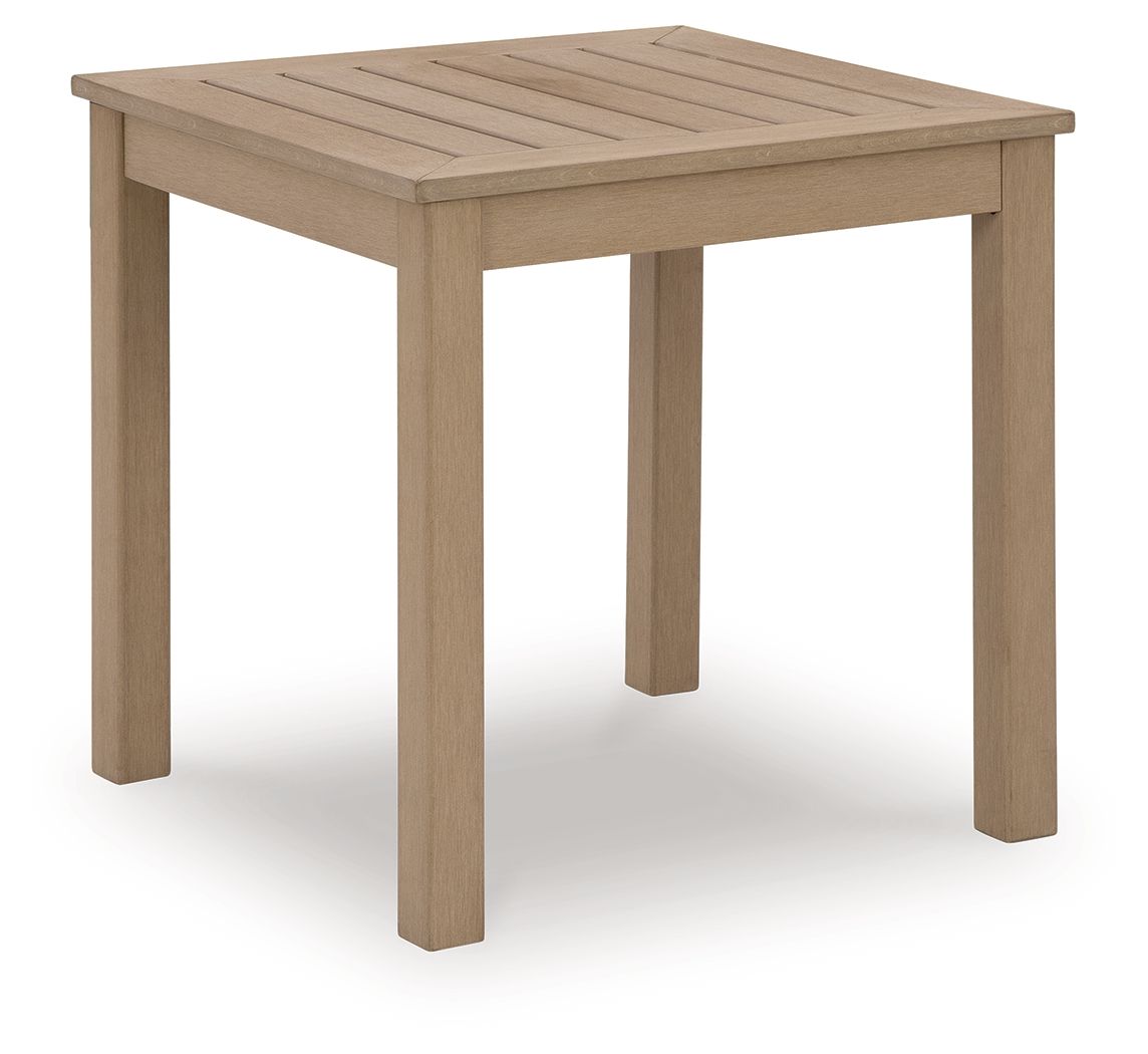 Hallow Creek - Driftwood - Square End Table - Tony's Home Furnishings