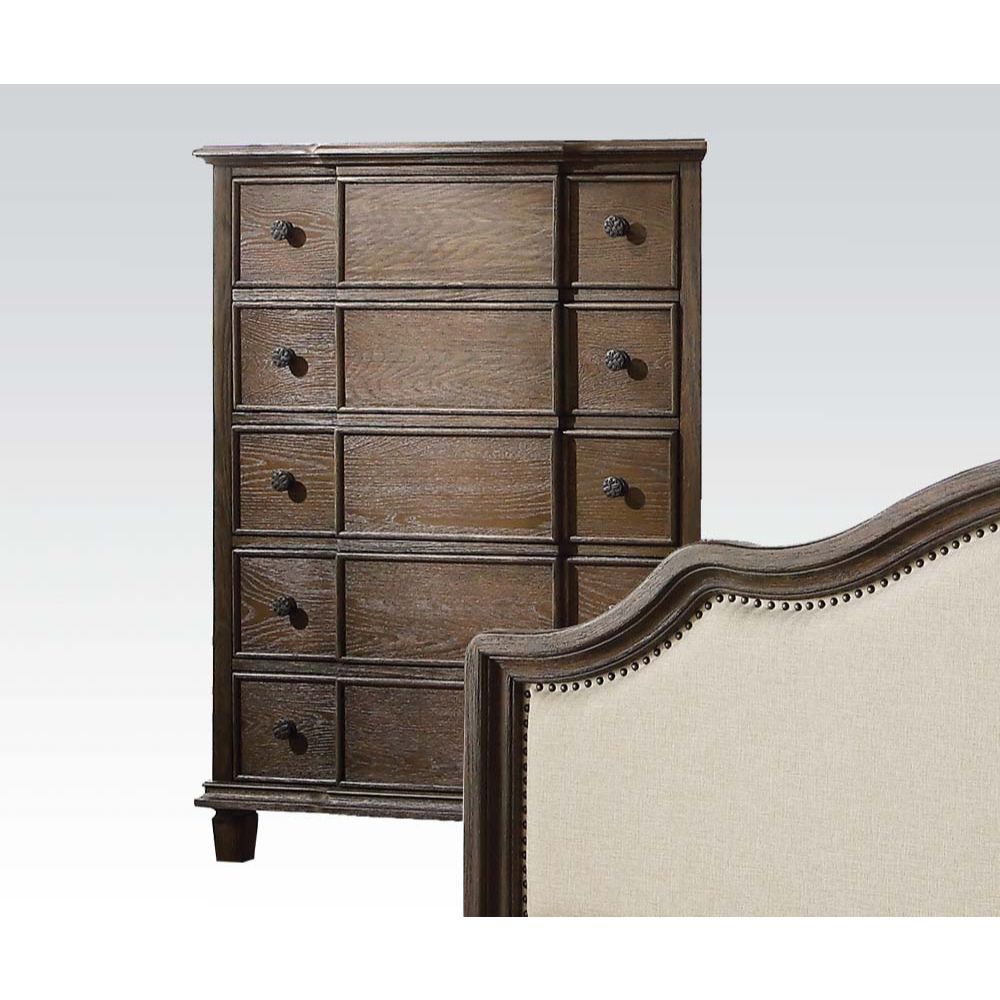 Baudouin - Chest - Weathered Oak - Tony's Home Furnishings