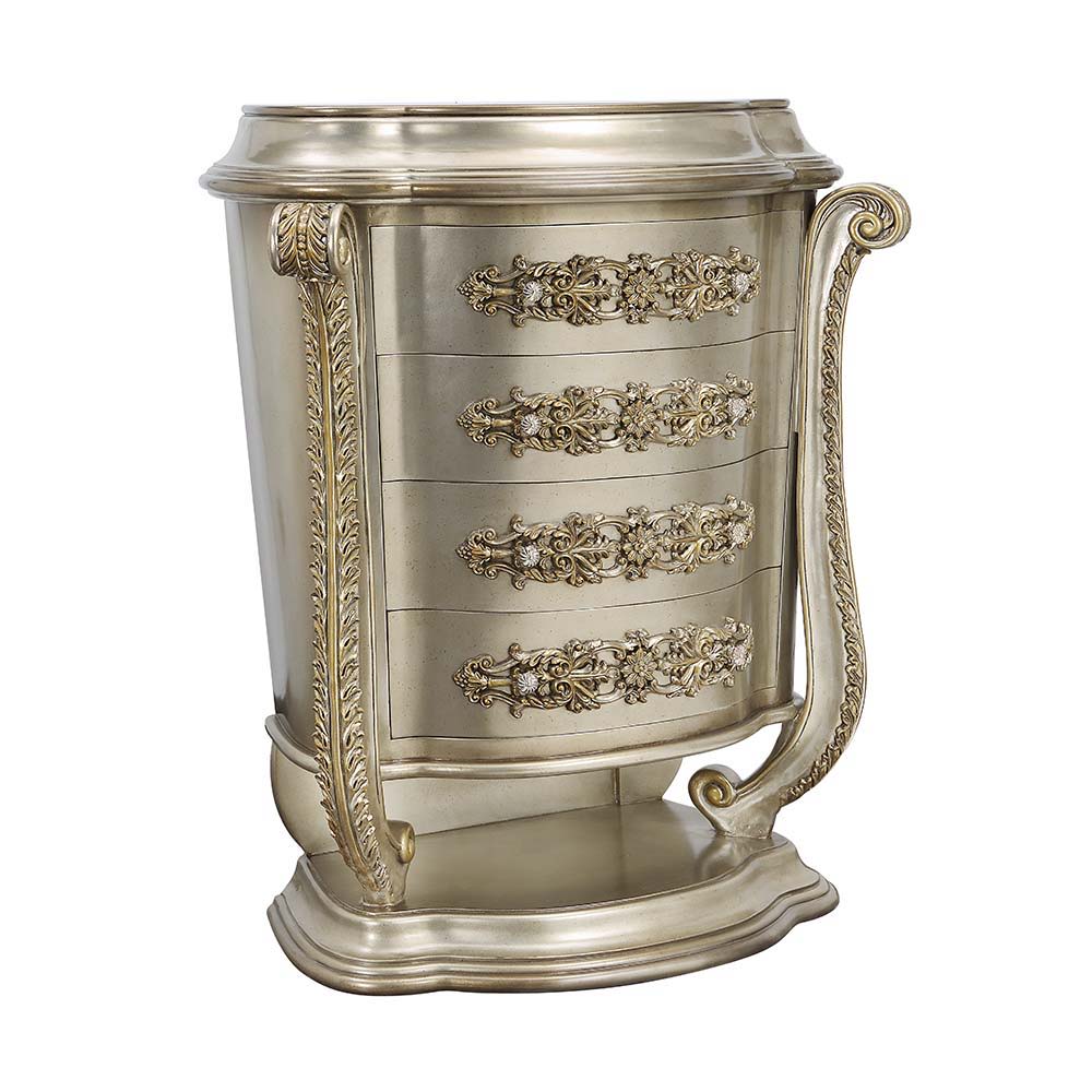 Danae - Chest - Champagne & Gold Finish - Tony's Home Furnishings