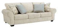 Thumbnail for Haisley - Ivory - Sofa Tony's Home Furnishings Furniture. Beds. Dressers. Sofas.