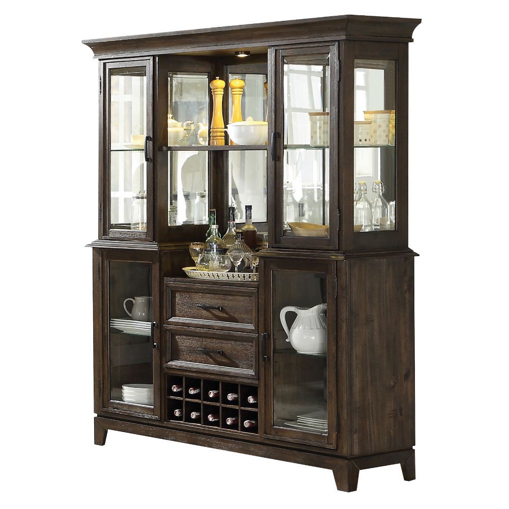 Jameson - Hutch & Buffet - Espresso - Tony's Home Furnishings