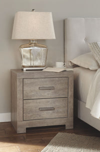 Thumbnail for Culverbach - Gray - Two Drawer Night Stand - Tony's Home Furnishings