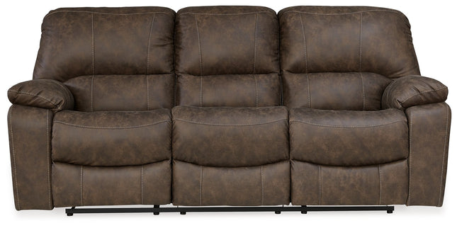 Kilmartin - Chocolate - Reclining Sofa Signature Design by Ashley® 