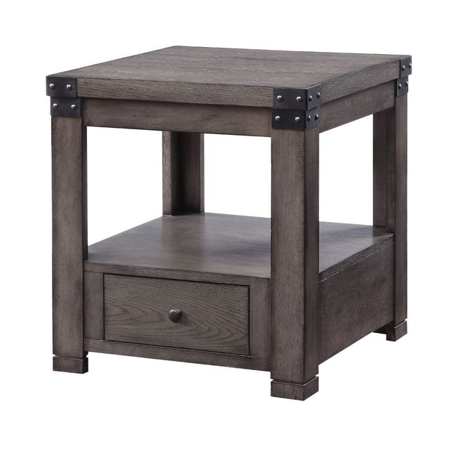 Melville - End Table - Ash Gray - Tony's Home Furnishings