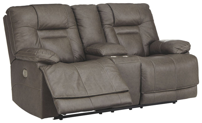 Wurstrow - Power Reclining Loveseat - Tony's Home Furnishings