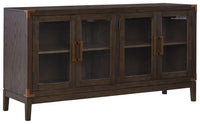 Thumbnail for Burkhaus - Dark Brown - Dining Room Server Tony's Home Furnishings Furniture. Beds. Dressers. Sofas.