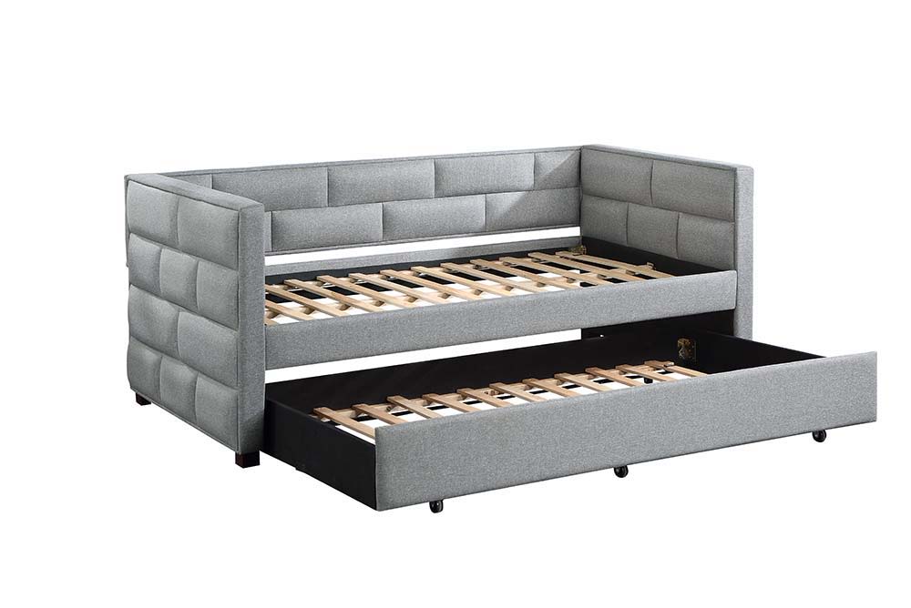 Ebbo - Daybed - Gray Fabric - Tony's Home Furnishings