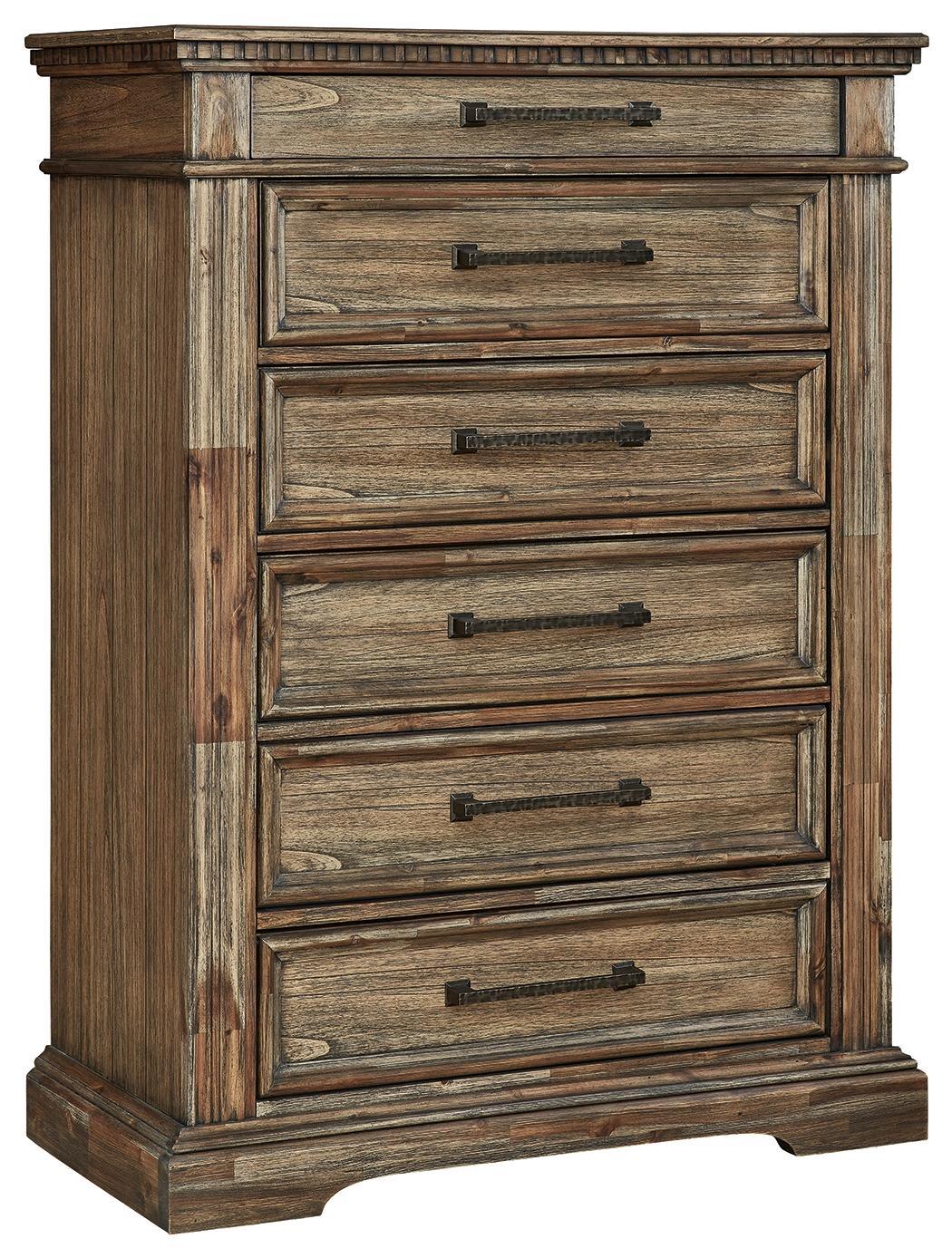 Markenburg - Brown - Six Drawer Chest Tony's Home Furnishings Furniture. Beds. Dressers. Sofas.