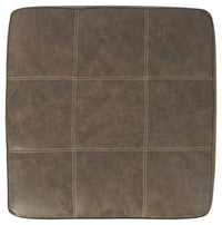 Thumbnail for Abalone - Chocolate - Oversized Accent Ottoman - Tony's Home Furnishings