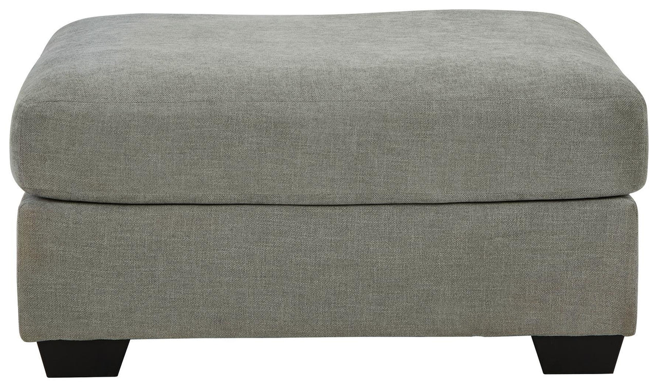 Keener - Ash - Oversized Accent Ottoman Tony's Home Furnishings Furniture. Beds. Dressers. Sofas.