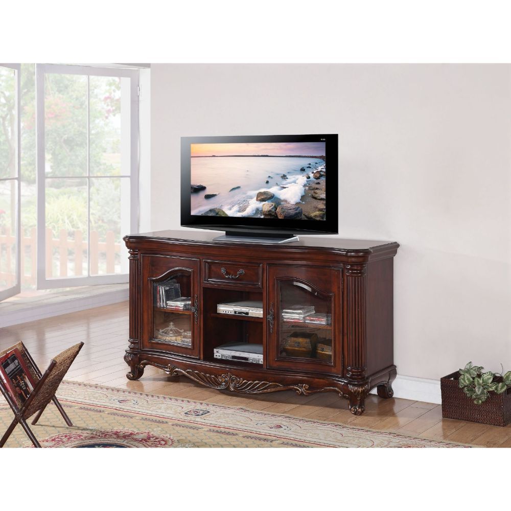 Remington - TV Stand - Brown Cherry - Tony's Home Furnishings