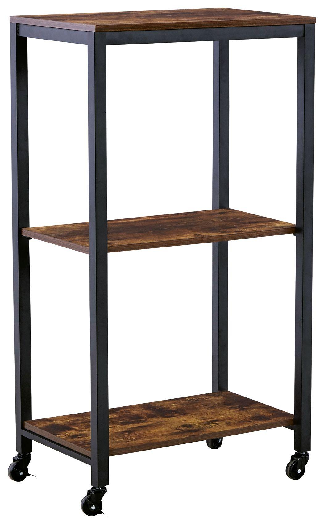 Bevinfield - Brown / Black - Bar Cart Tony's Home Furnishings Furniture. Beds. Dressers. Sofas.
