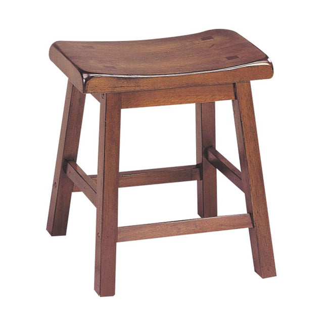 Gaucho - Stool - Dark Brown - 18" - Tony's Home Furnishings