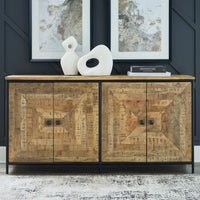 Thumbnail for Camney - Brown / Black - Accent Cabinet - Tony's Home Furnishings