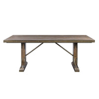 Raphaela - Dining Table - Weathered Cherry Finish - Tony's Home Furnishings