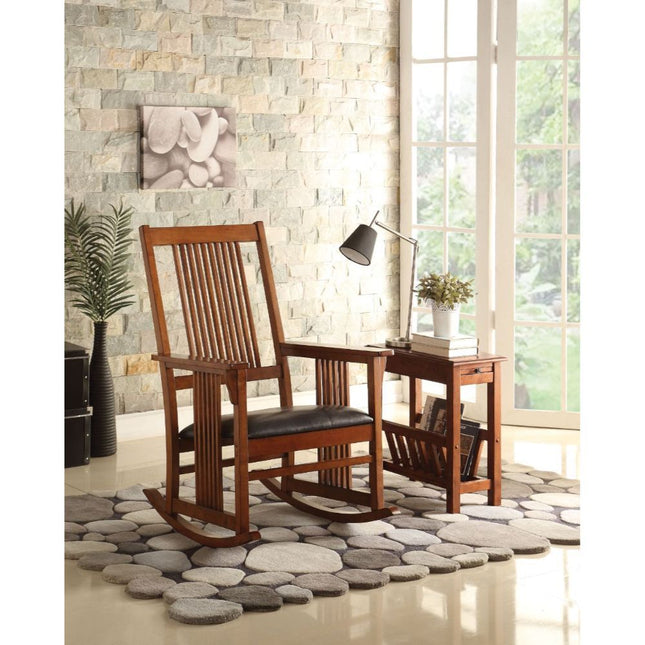 Kloris - Rocking Chair - Tobacco - 43" - Tony's Home Furnishings