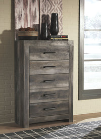 Thumbnail for Wynnlow - Gray - Five Drawer Chest - Tony's Home Furnishings