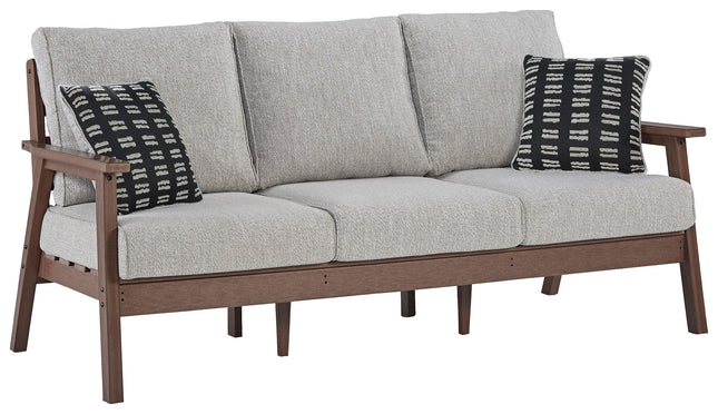 Emmeline - Brown / Beige - Sofa With Cushion Signature Design by Ashley® Yakima WA