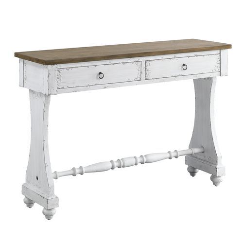 Carminda - Console Table - White - Tony's Home Furnishings