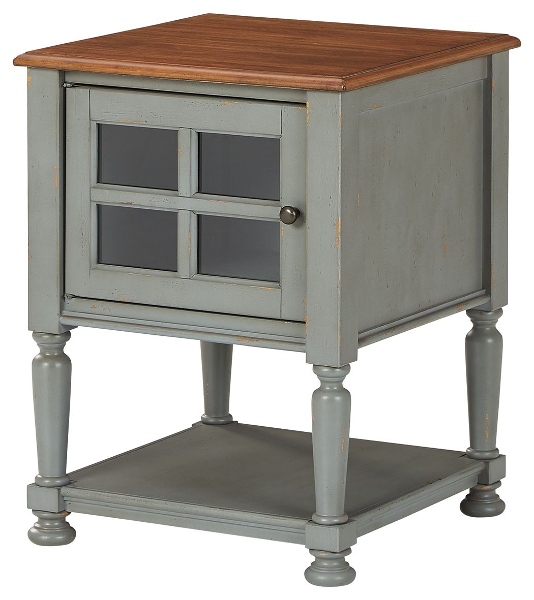 Mirimyn - Gray / Brown - Accent Cabinet Tony's Home Furnishings Furniture. Beds. Dressers. Sofas.