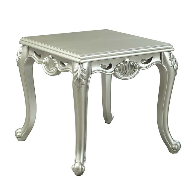 Qunsia - End Table - Champagne Finish - Tony's Home Furnishings