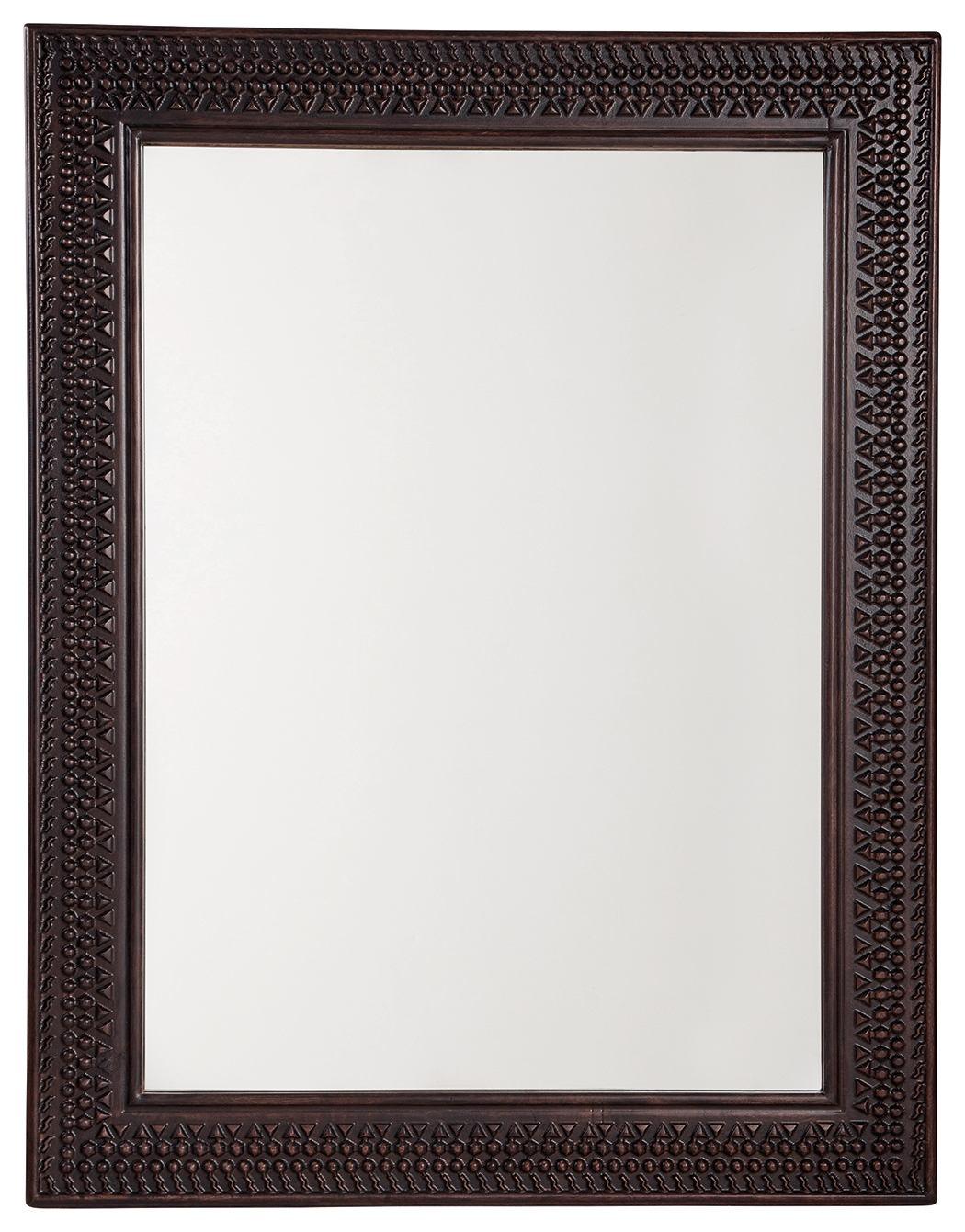 Balintmore - Dark Brown - Accent Mirror Tony's Home Furnishings Furniture. Beds. Dressers. Sofas.