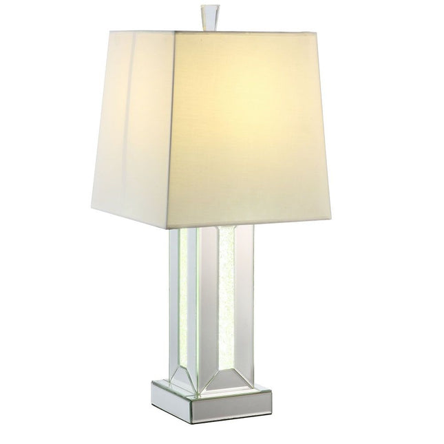 Noralie - Table Lamp - Mirrored & Faux Stones - 32" - Tony's Home Furnishings