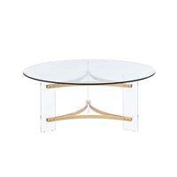 Sosi - Coffee Table - Gold Finish - Tony's Home Furnishings